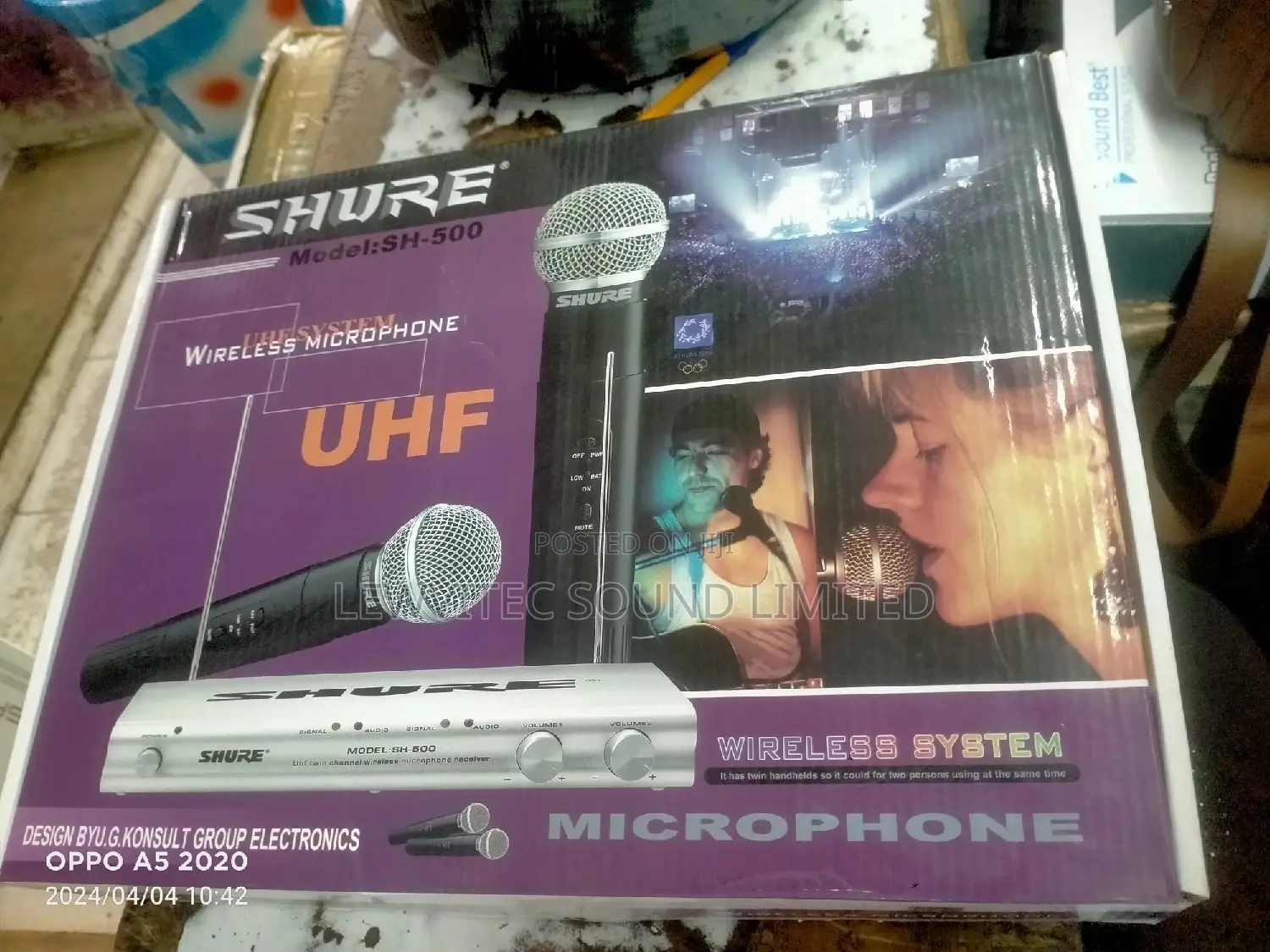Shure Model Sh 500