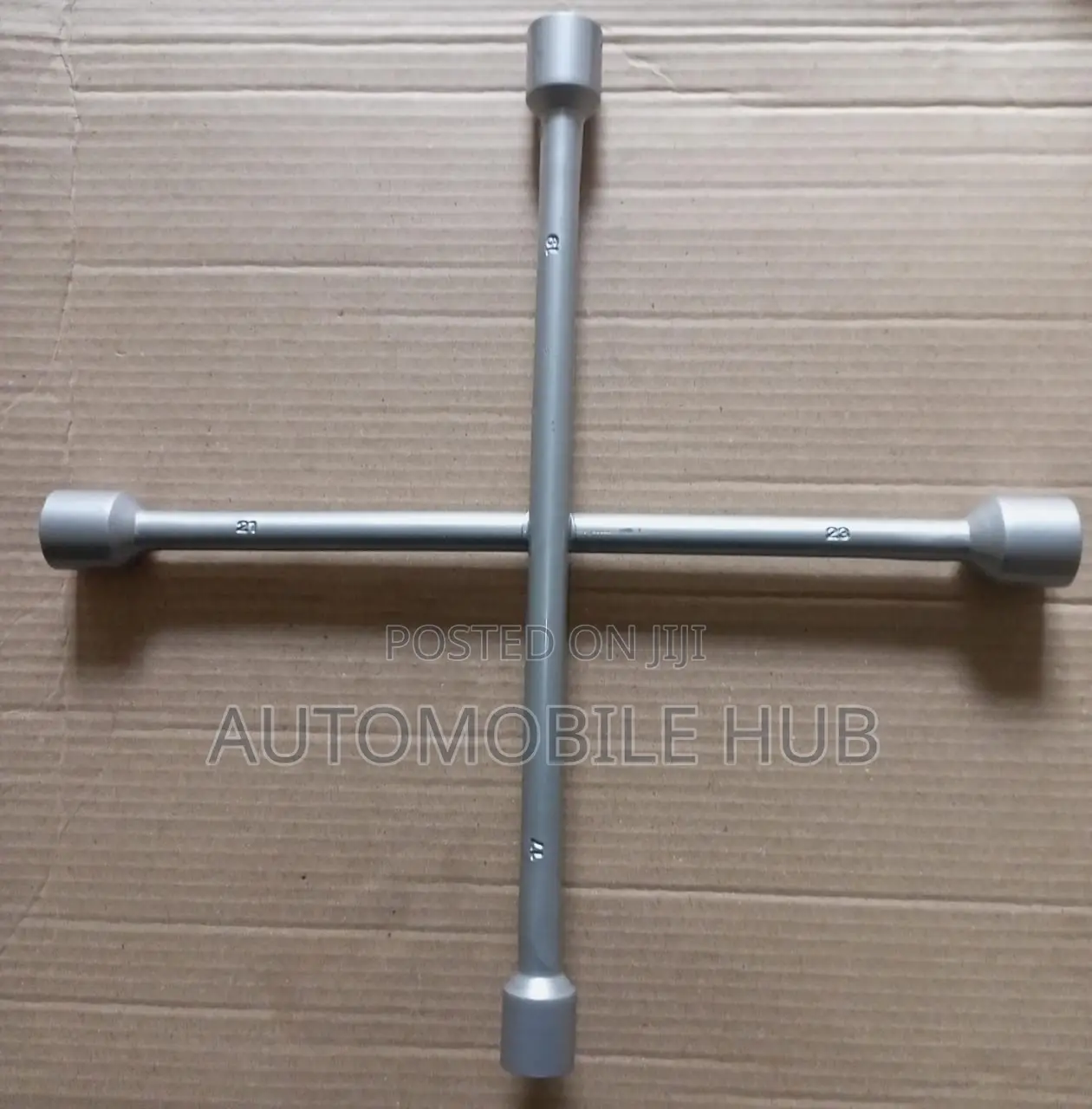Cross Spanner 17mm 19mm 21mm 23mm Chrome
