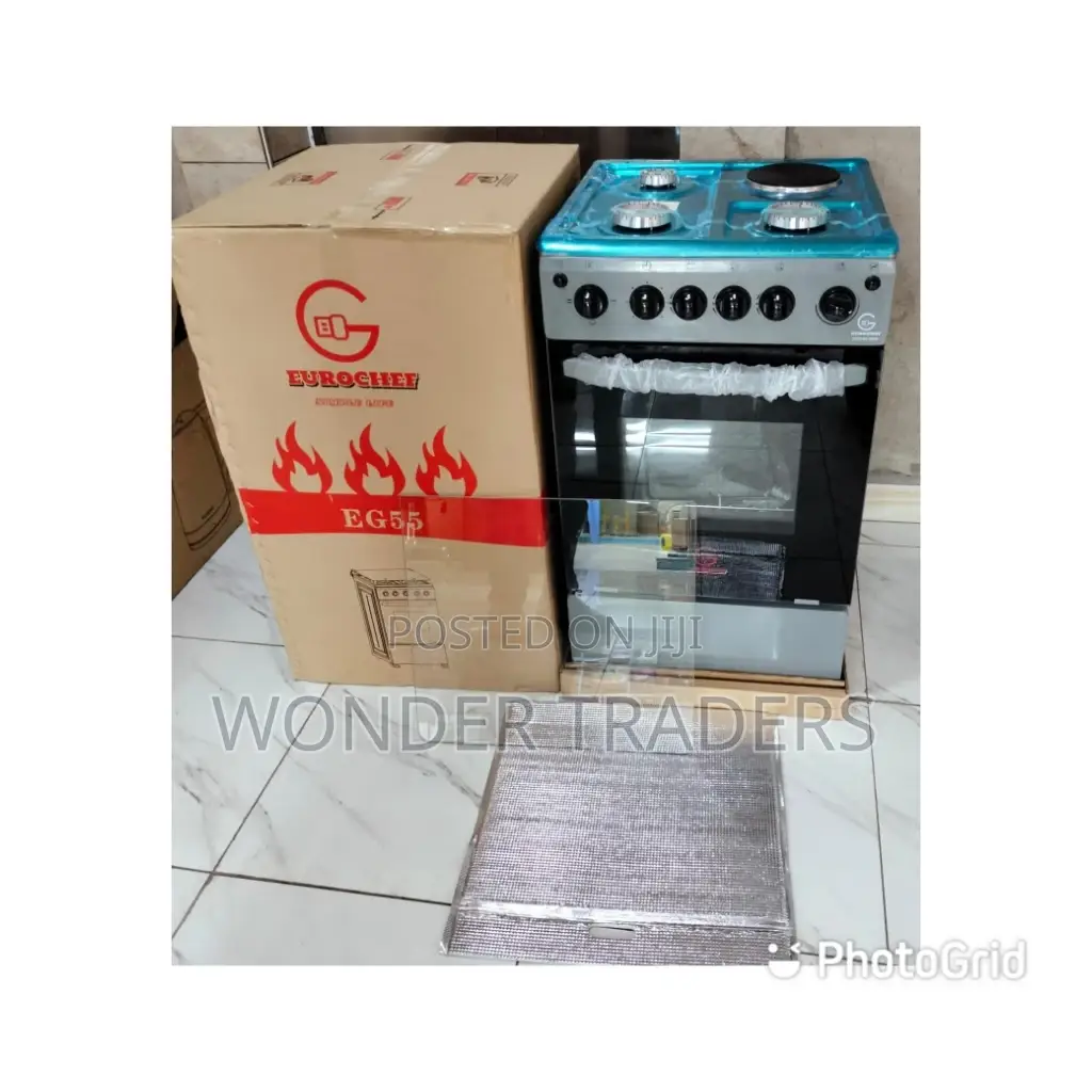 3+1 Gas Free Standing Cooker Eurochef