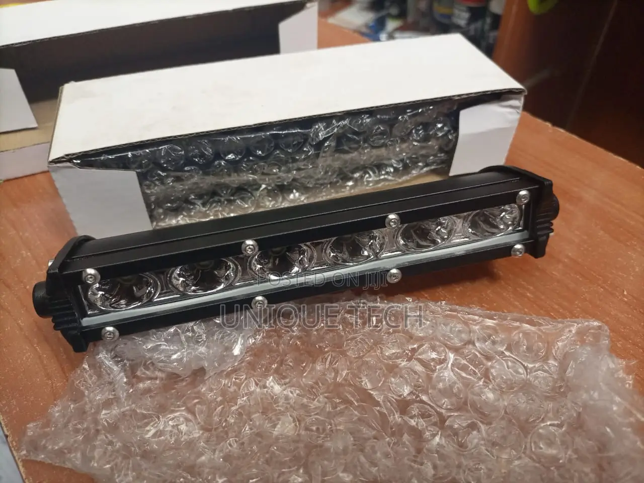 Universal Spotlight LED Light Bar Off 7inch (White Yellow)