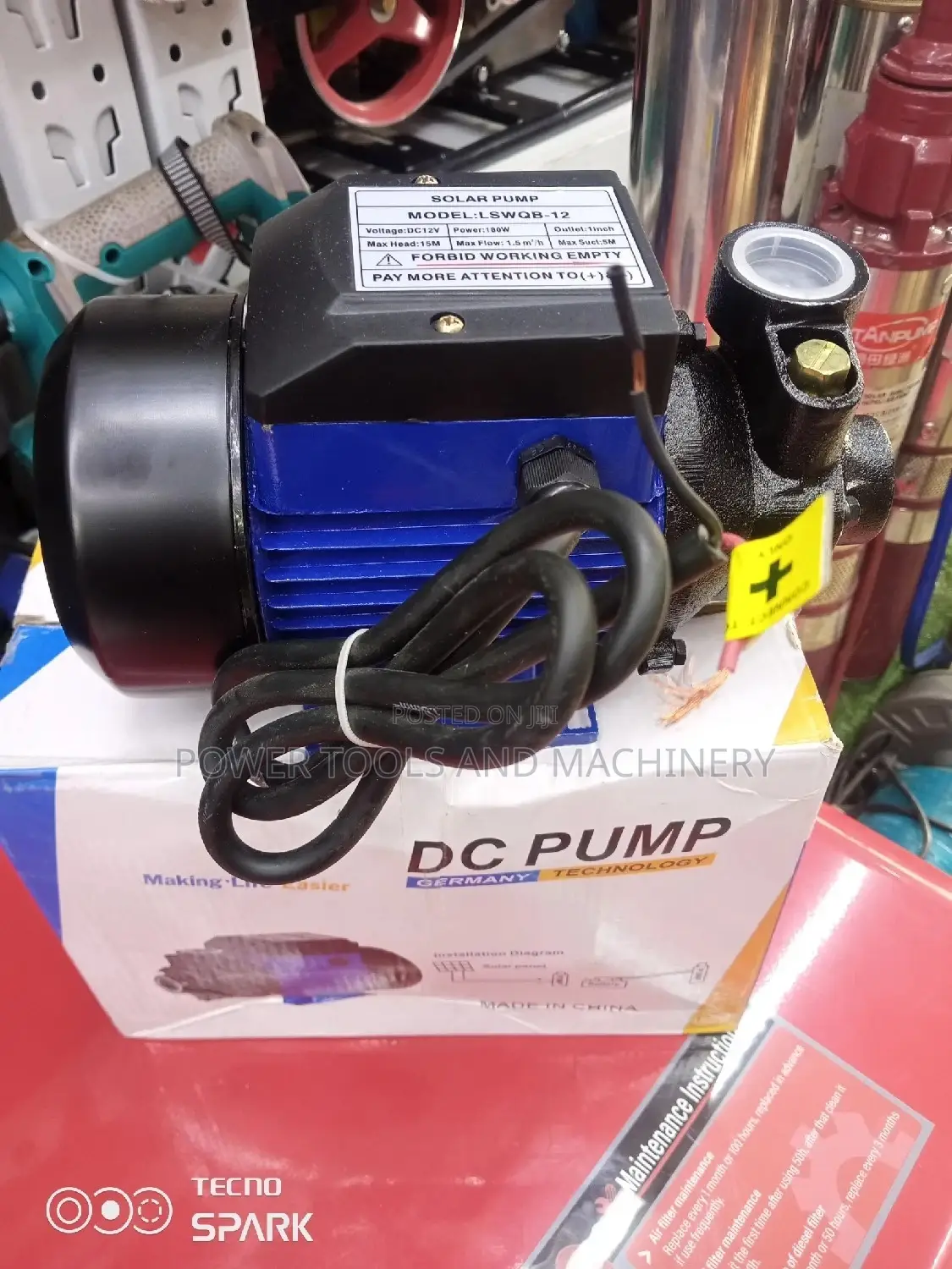 DC Booster Pump 12v 200w