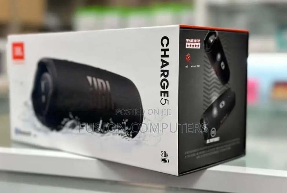 JBL Charge 5 Portable Waterproof Speaker With Powerbank