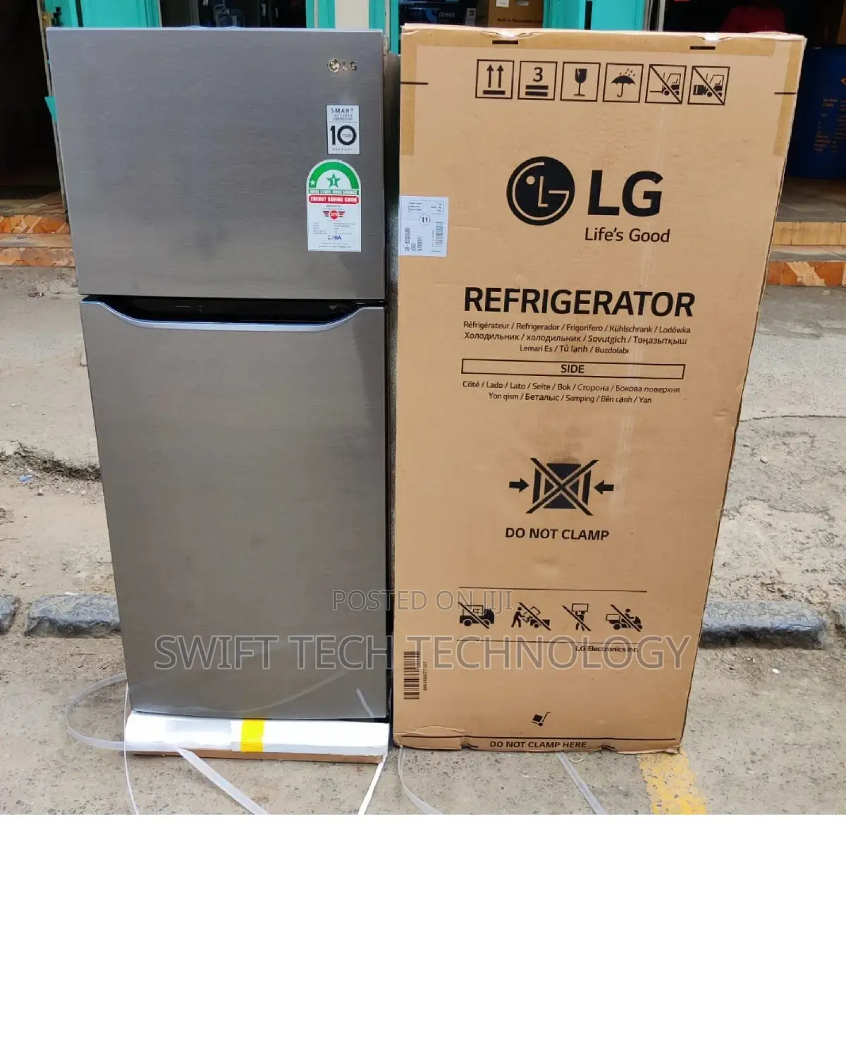 *LG Fridge Double Door 187litres No Frost