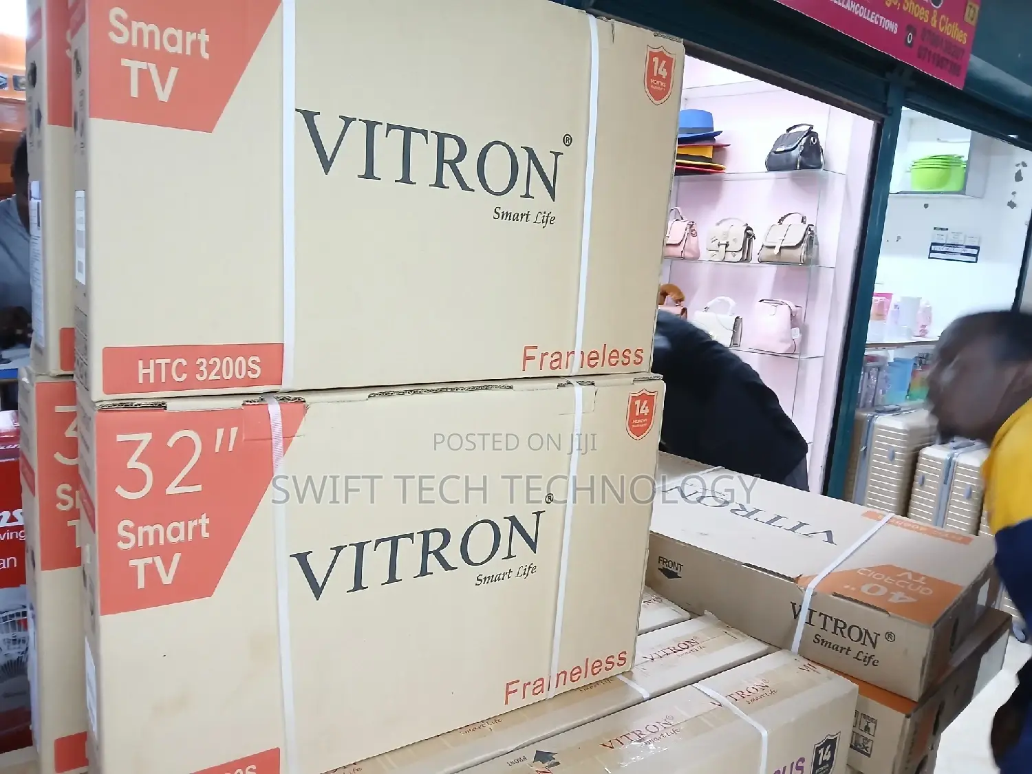 Vitron 32 Smart Android Frameless Ht3200s Android