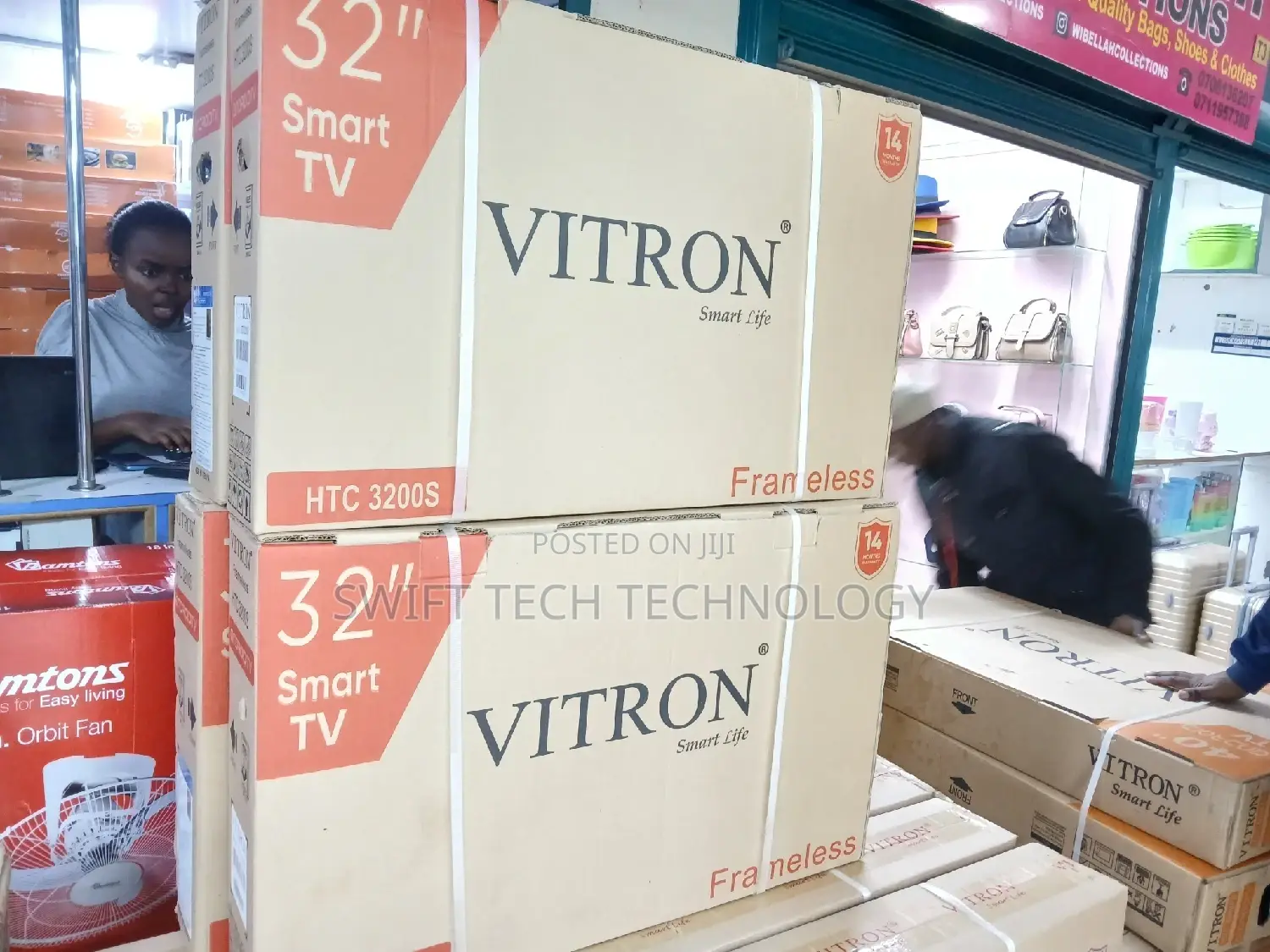 Vitron 32 Smart Android Frameless Ht3200s Android