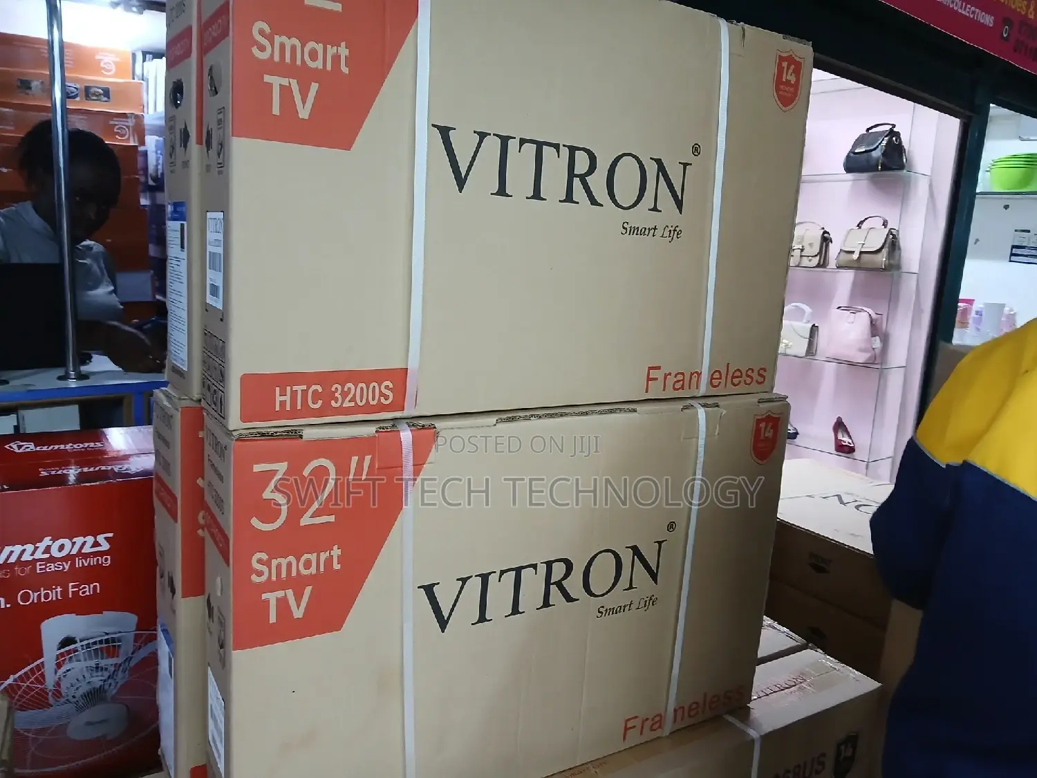 Vitron 32,32,32 Smart Android Frameless ,Frameless