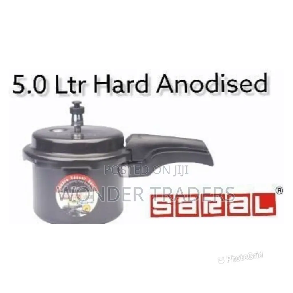 Hard Anodized Pressure Cookers 5litre