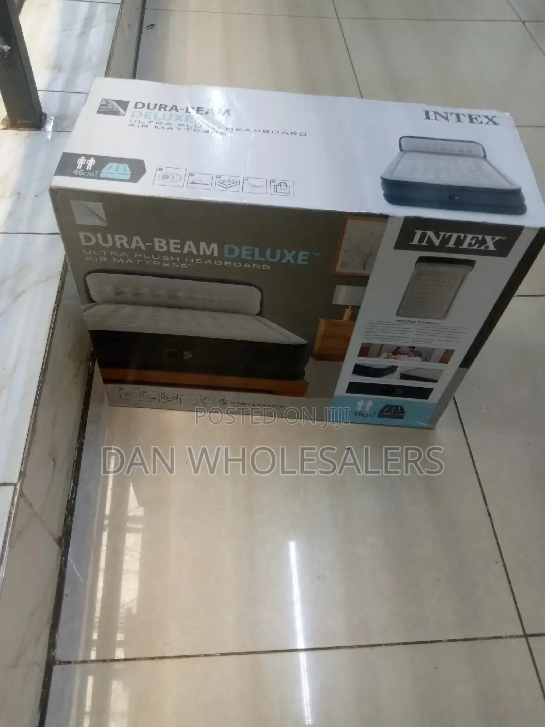 Intex Super Beam Airbed and Inbuilt Electric Pump