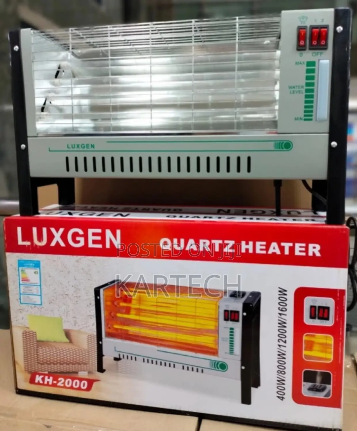 Luxgen 4 Quartz Tubes Room Heater 1600W