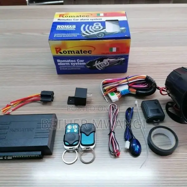 Romatec Car Security System in Kenya