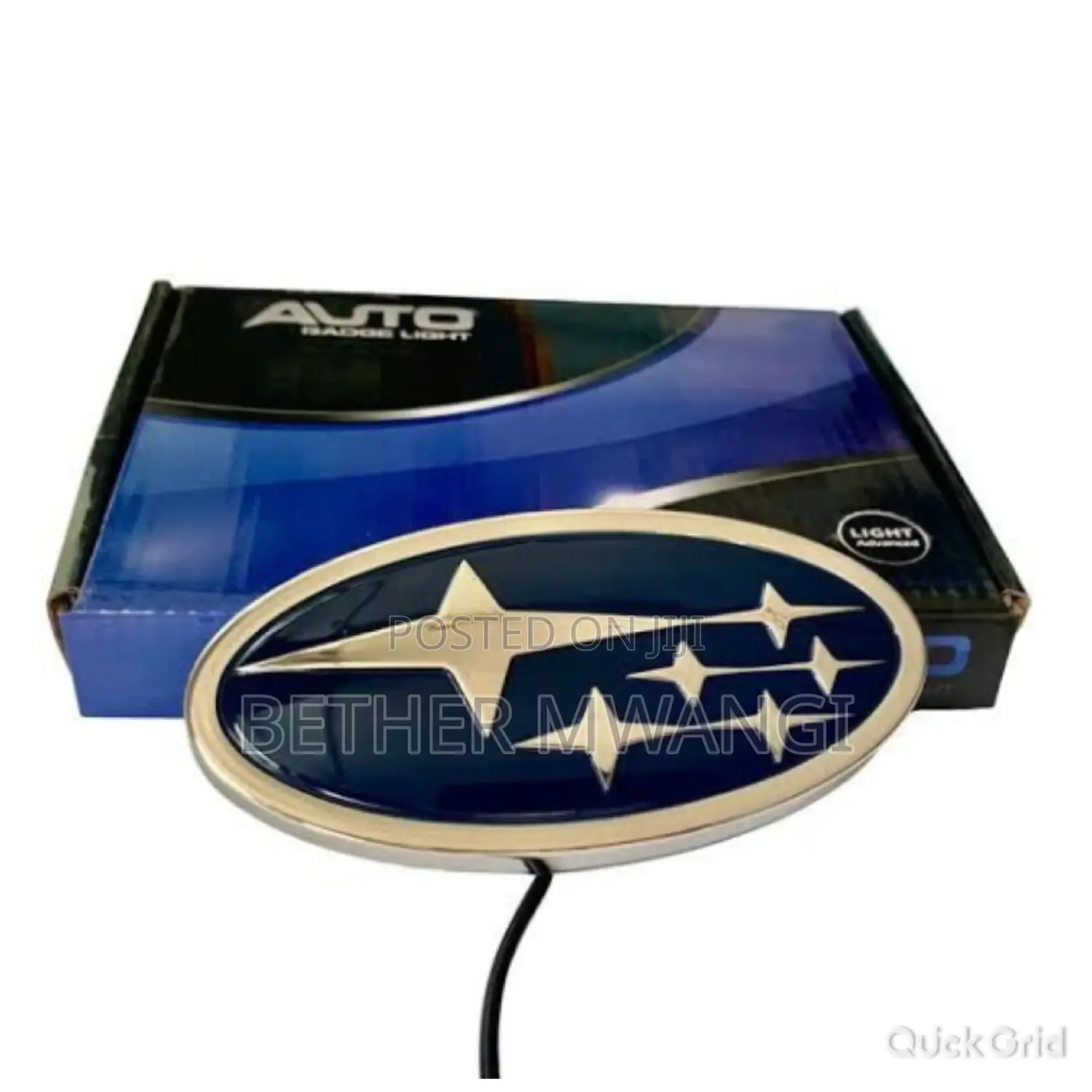 Subaru Emblem With Red LED Light in Kenya
