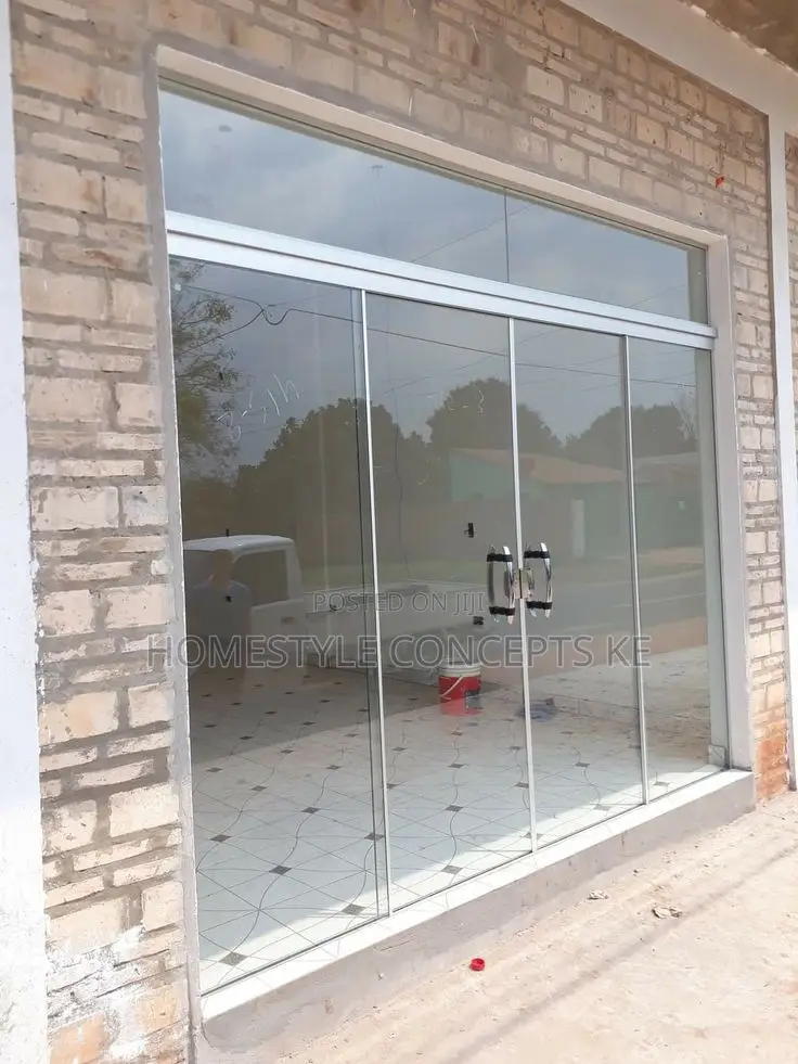 Glass and Aluminium Partitions Frameless Glass