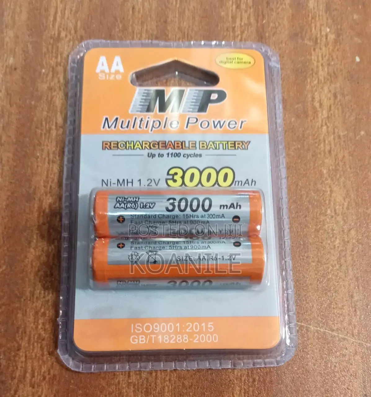 Rechargeable Batteries!! (Tripple AAA Double AA)
