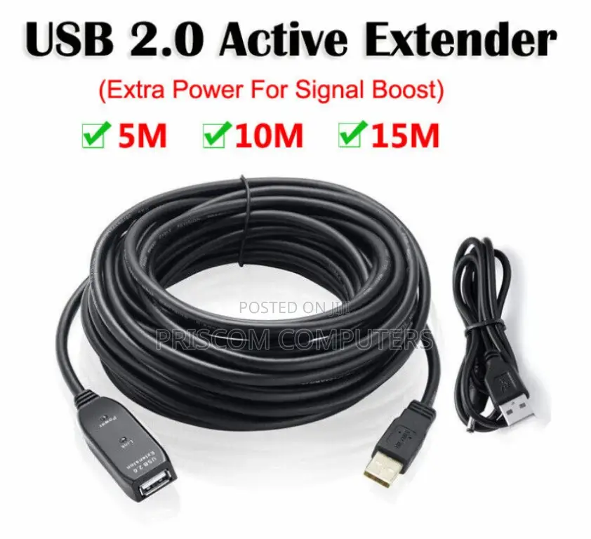USB to USB Extension Cables 3M| 5M| 10M| 20m- High Speed