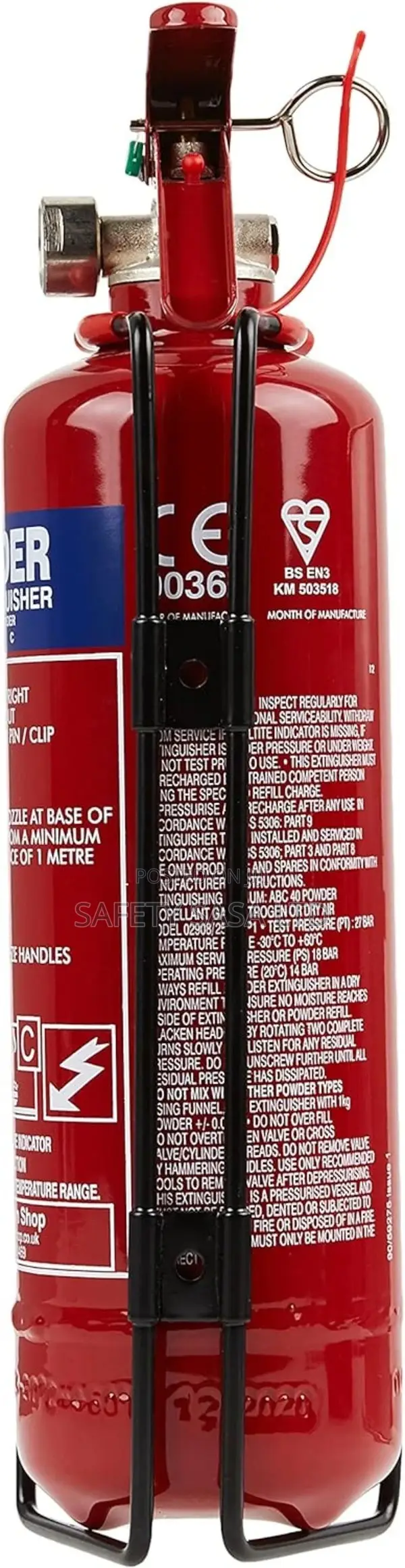 1kg Dry Powder Fire Extinguisher