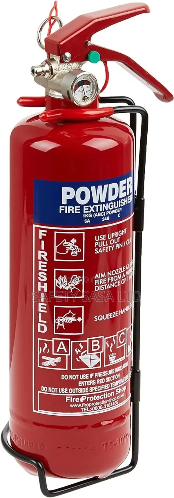 1kg Dry Powder Fire Extinguisher
