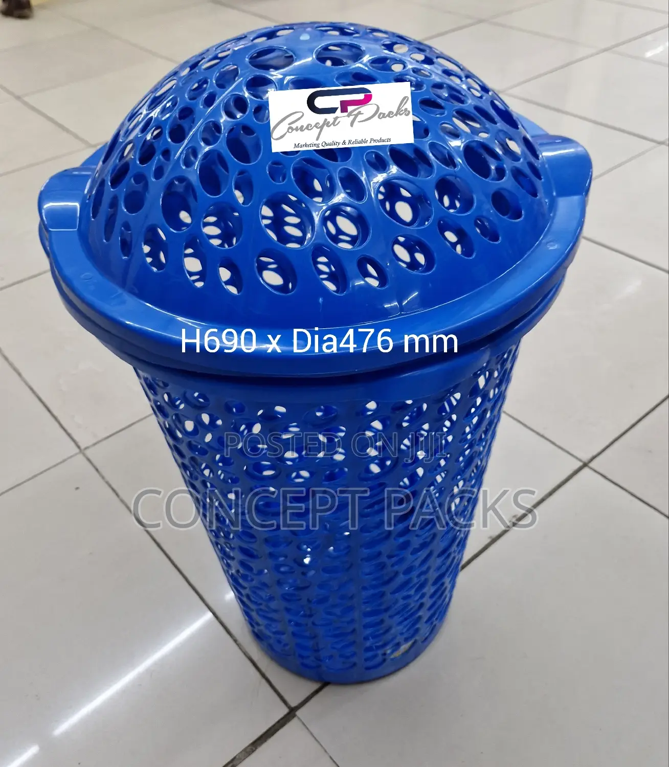 Tall Laundry Basket With Lid