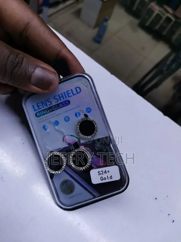 Galaxy S24 Plus Camera Lens Protector Glitter Bling Individu