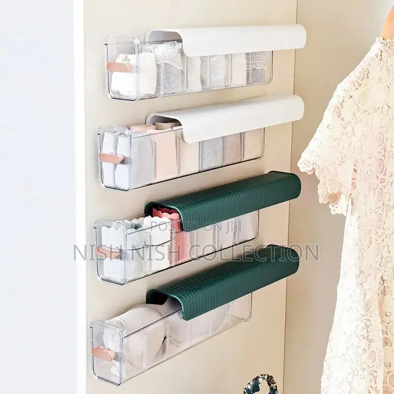 Wall Hanging Transparent Socks, Underwear,Storage Organizer