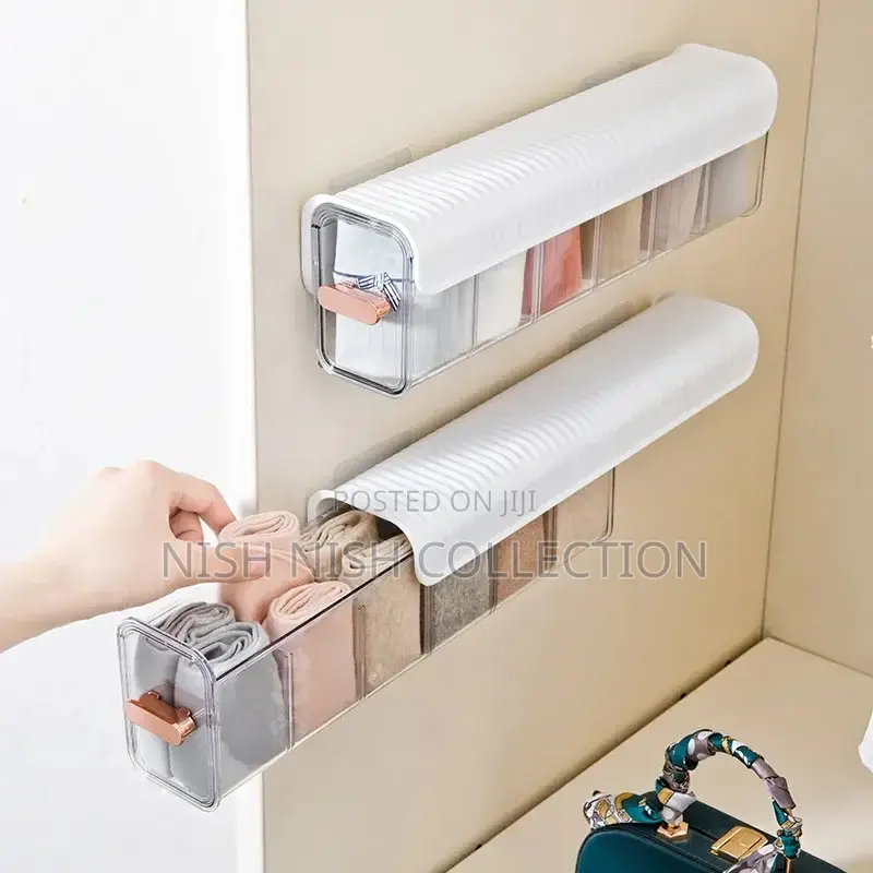 Wall Hanging Transparent Socks, Underwear,Storage Organizer