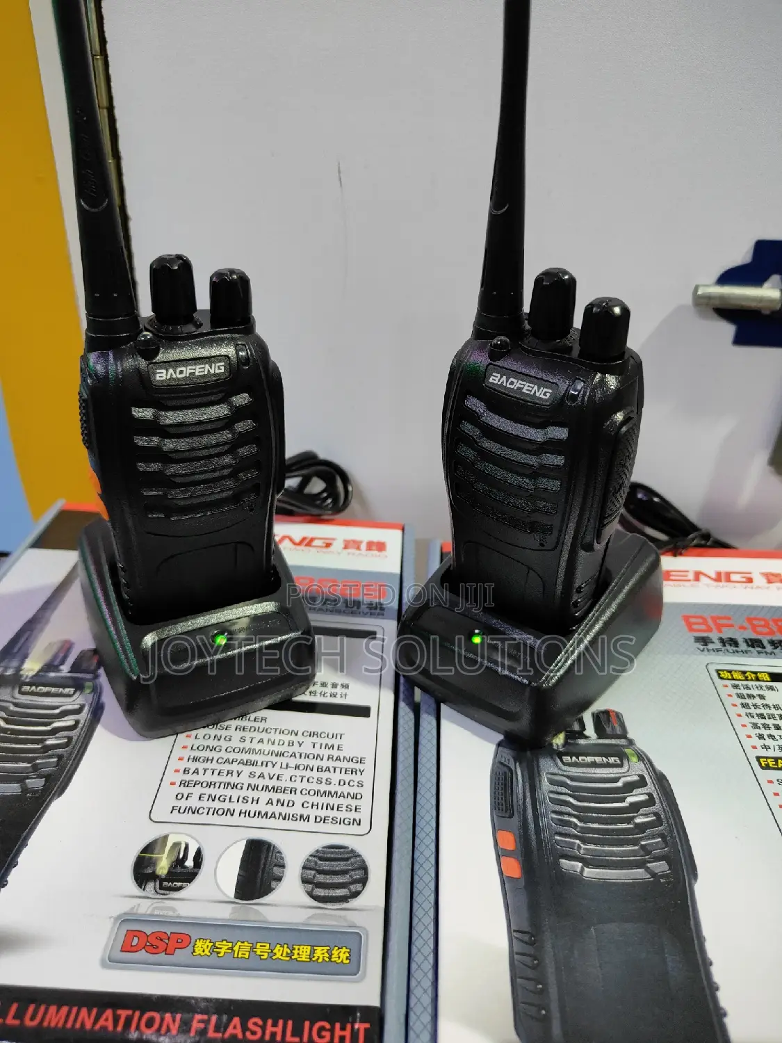 Improved Walkie Talkie. Baofeng 888s 2 Radios