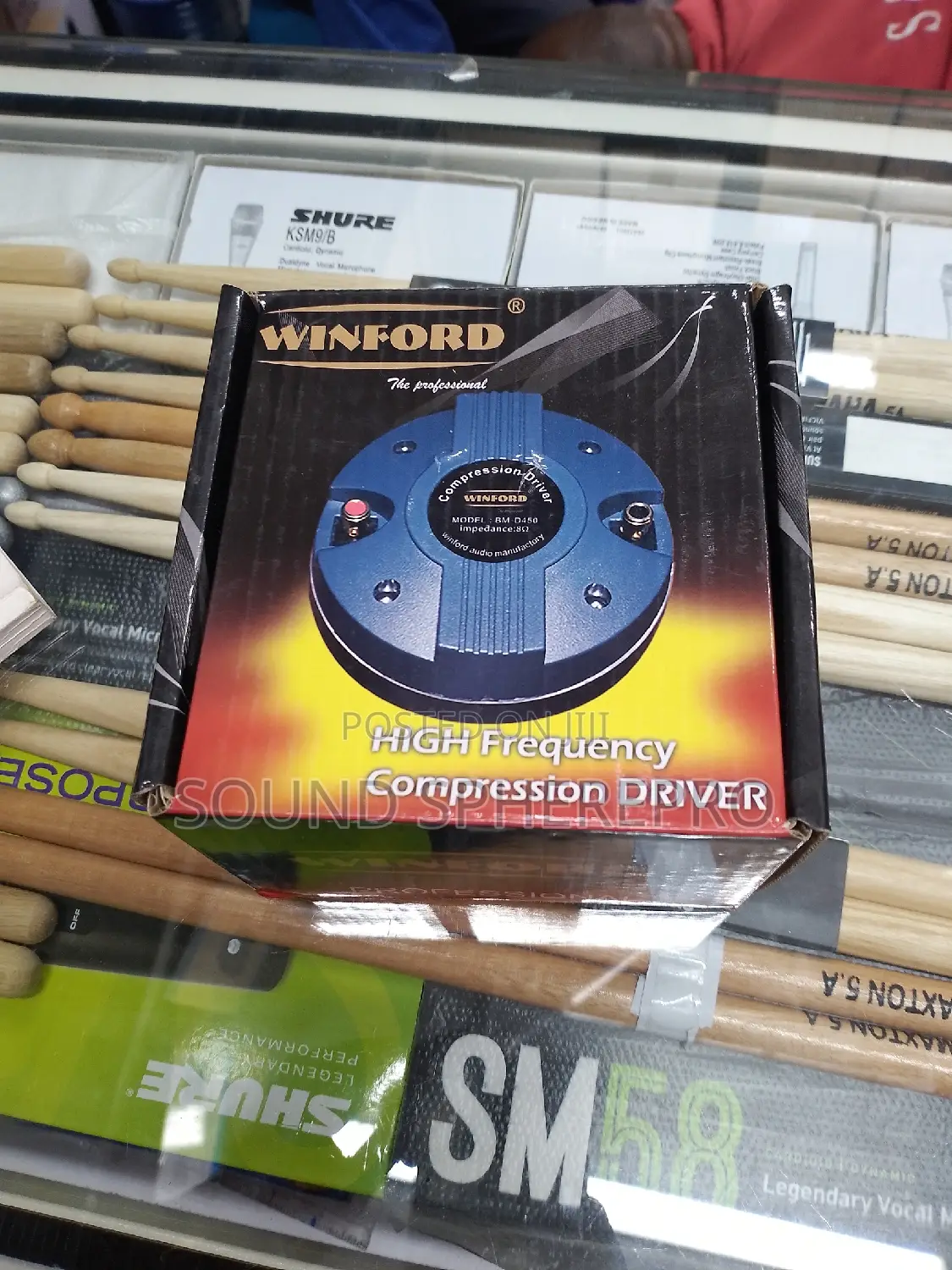 Winford D-450 Tweeter (44.4 Tweeter Coil)