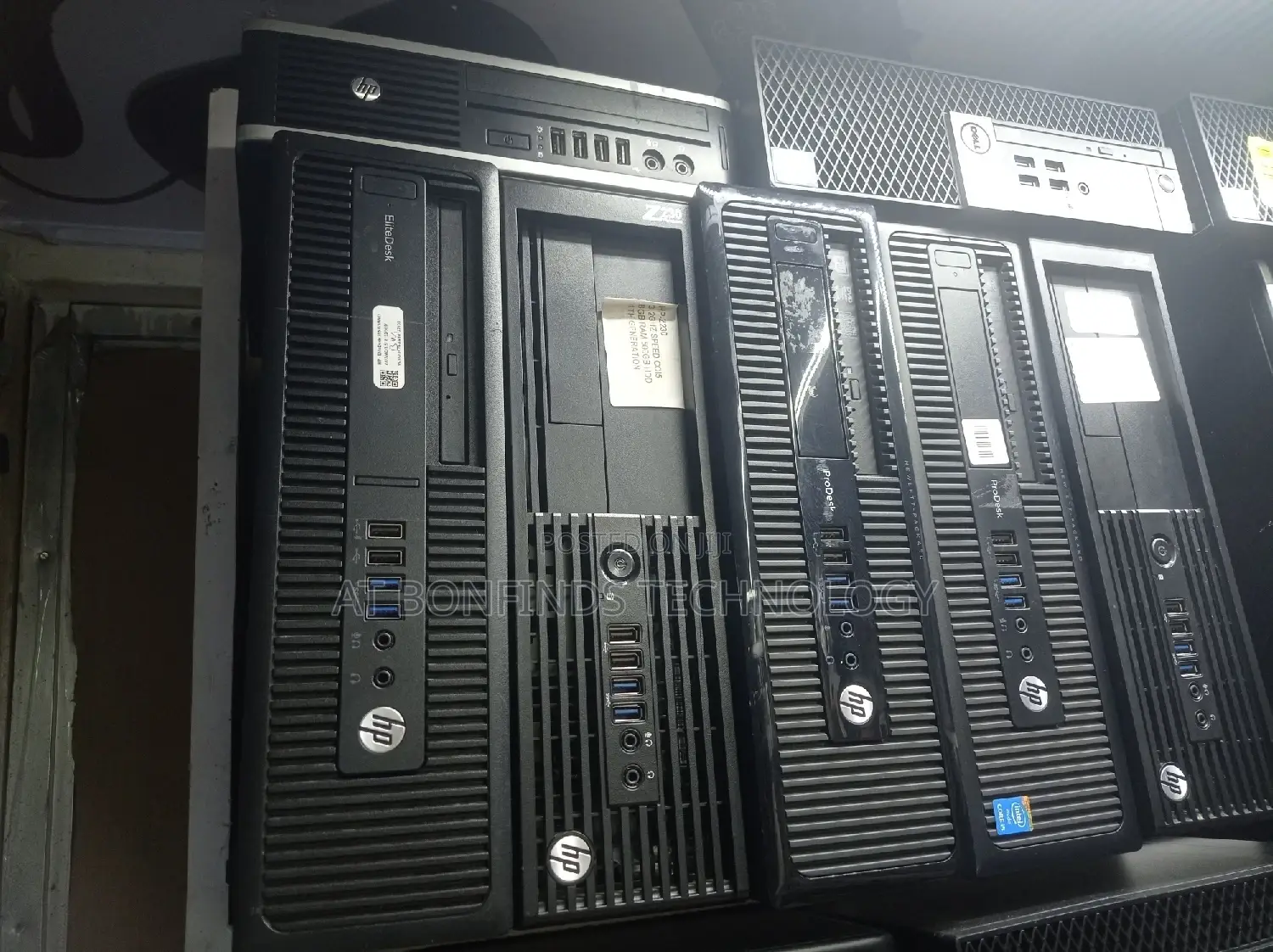 Desktop Computer HP EliteDesk 800 G3 4GB Intel Core I5 HDD 500GB