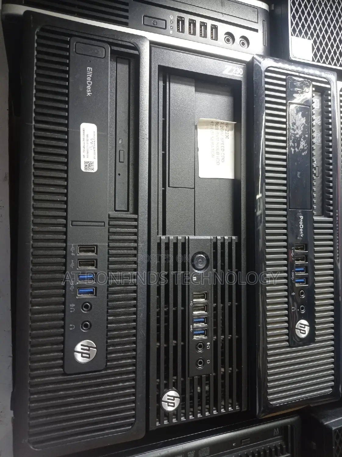 Desktop Computer HP EliteDesk 800 G3 4GB Intel Core I5 HDD 500GB