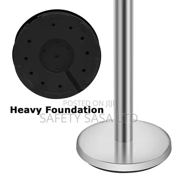 Stainless Steel Crowd Control Stanchions With 2m Retractable