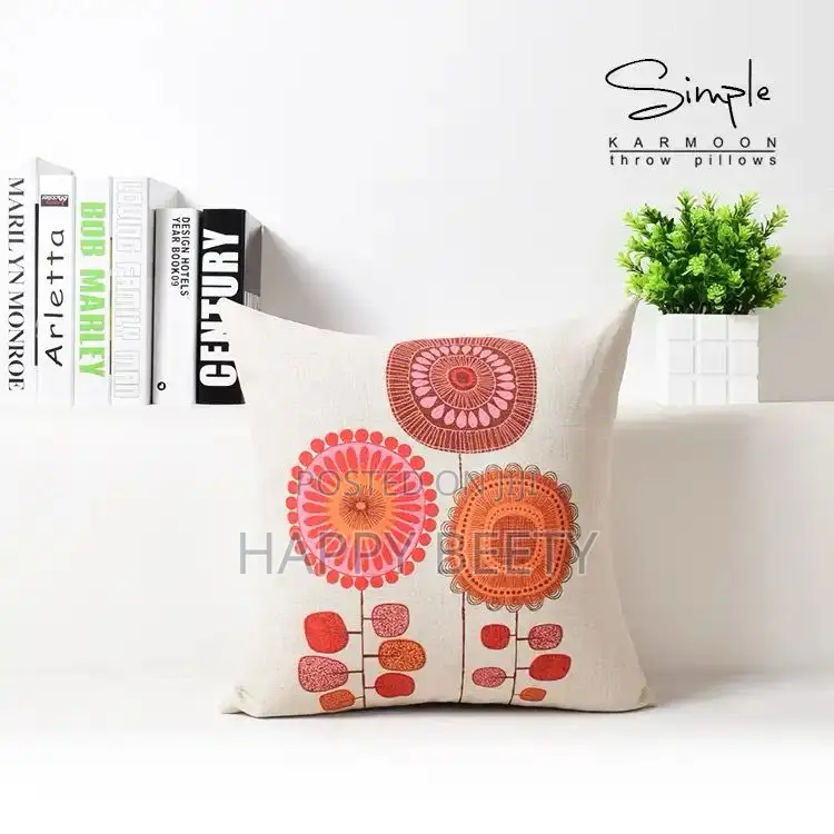 Retro Fashion Throw Pillow Covers Material: Cotton Linen