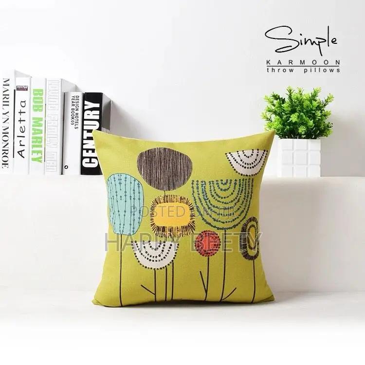 Retro Fashion Throw Pillow Covers Material: Cotton Linen