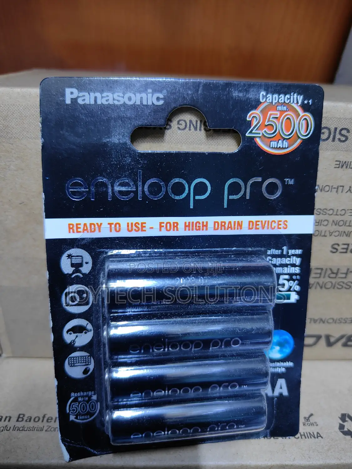 Eneloop Pro AA Rechargeable 3500 Batteries ( 4 Pc's )