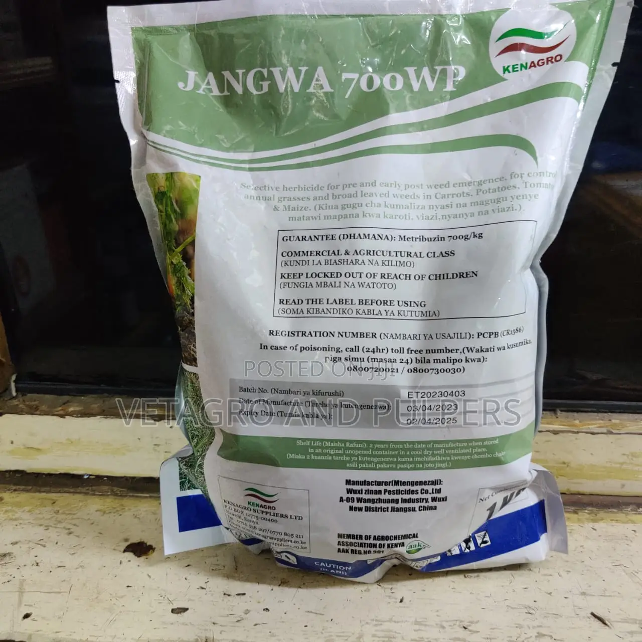Jangwa 700WP Herbicide