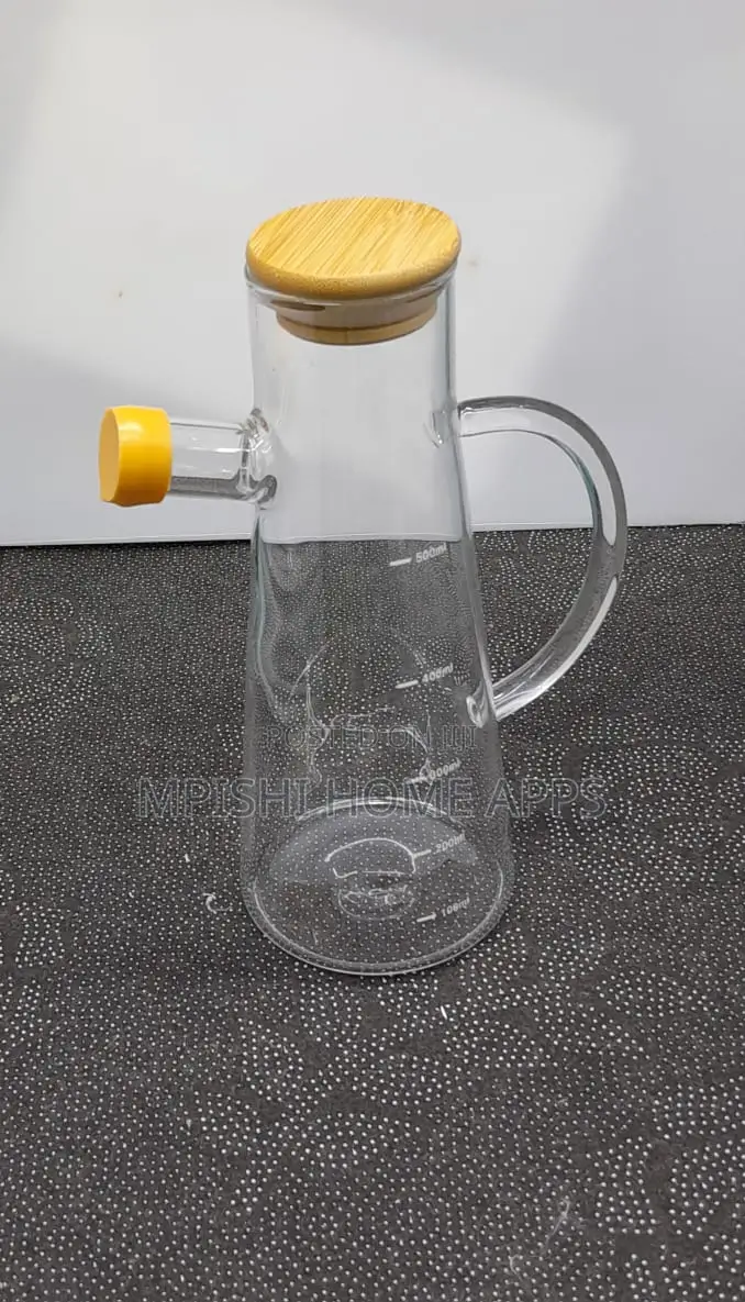 Oil Jar With Bamboo Lid 560ml