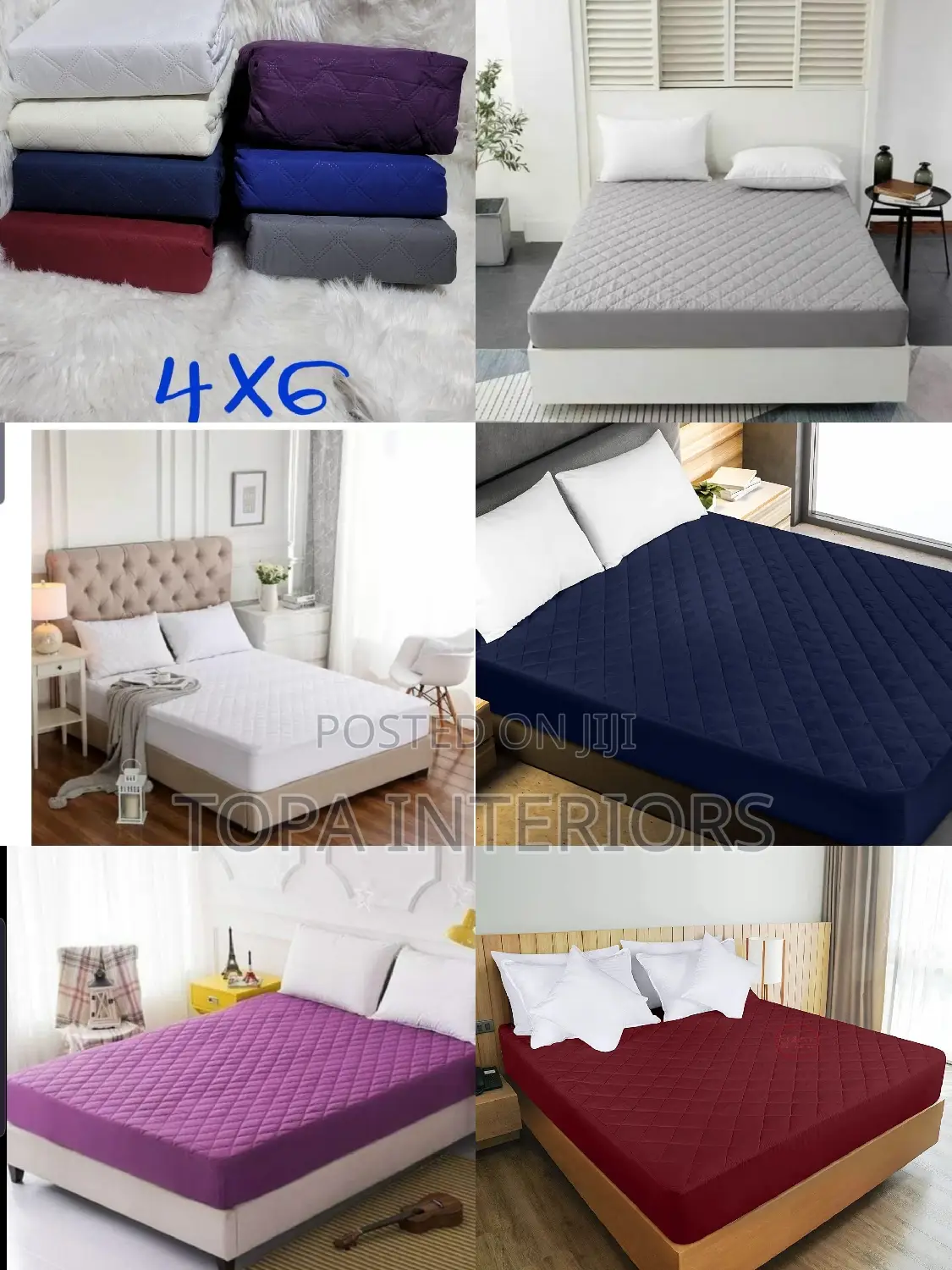 4by6 Fitted Waterproof Mattress Protectors Mattress Covers