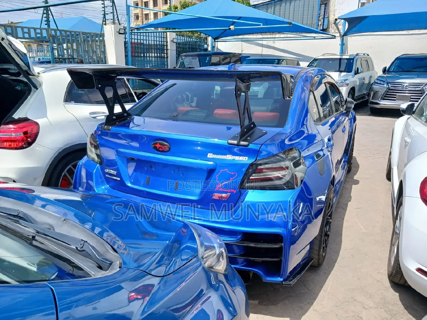 Subaru WRX Premium 2018 Blue