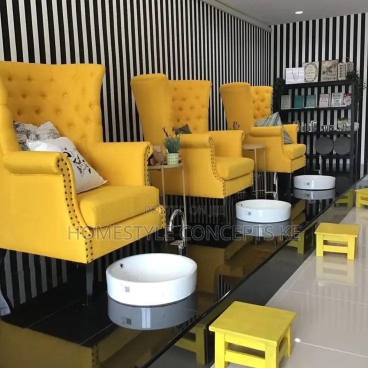 Nails Bar Spa Salon Interiors Design