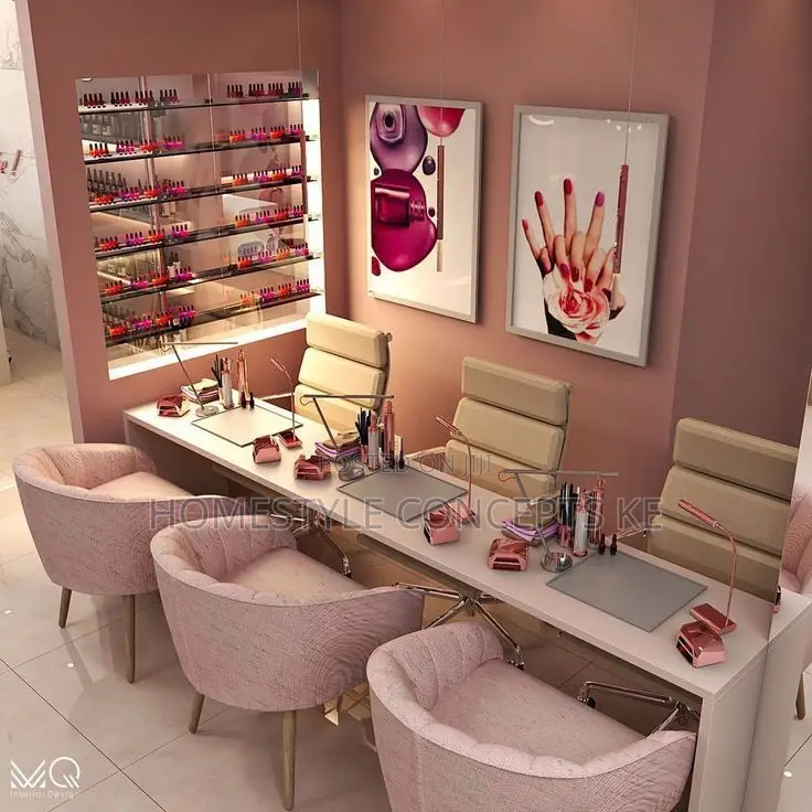 Interiors for Nail Spa Salon Beauty Parlour