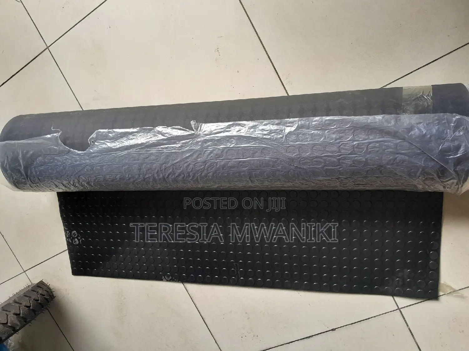 Rubber Floor Matting Coin Design 1.2 M× 10m