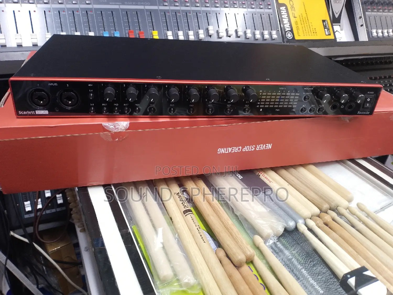 Scarlett's 18i20 Focusrite Audio Interface