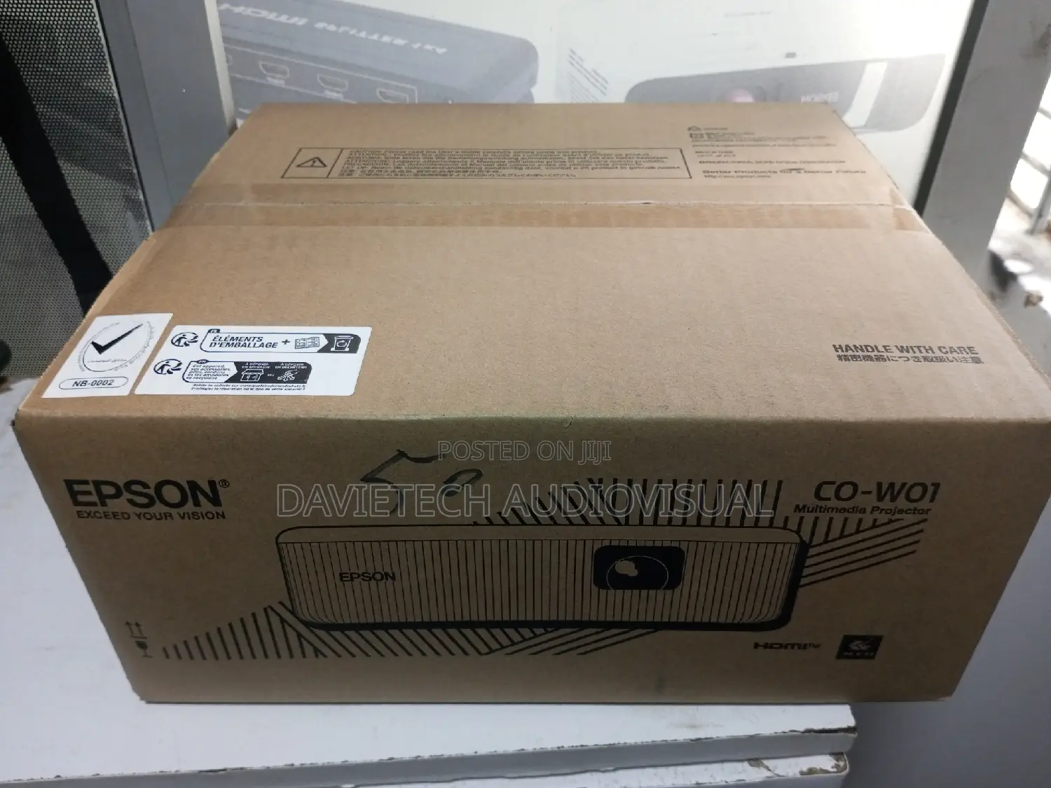 EPSON Co-W01- 3000 Lumen Projector