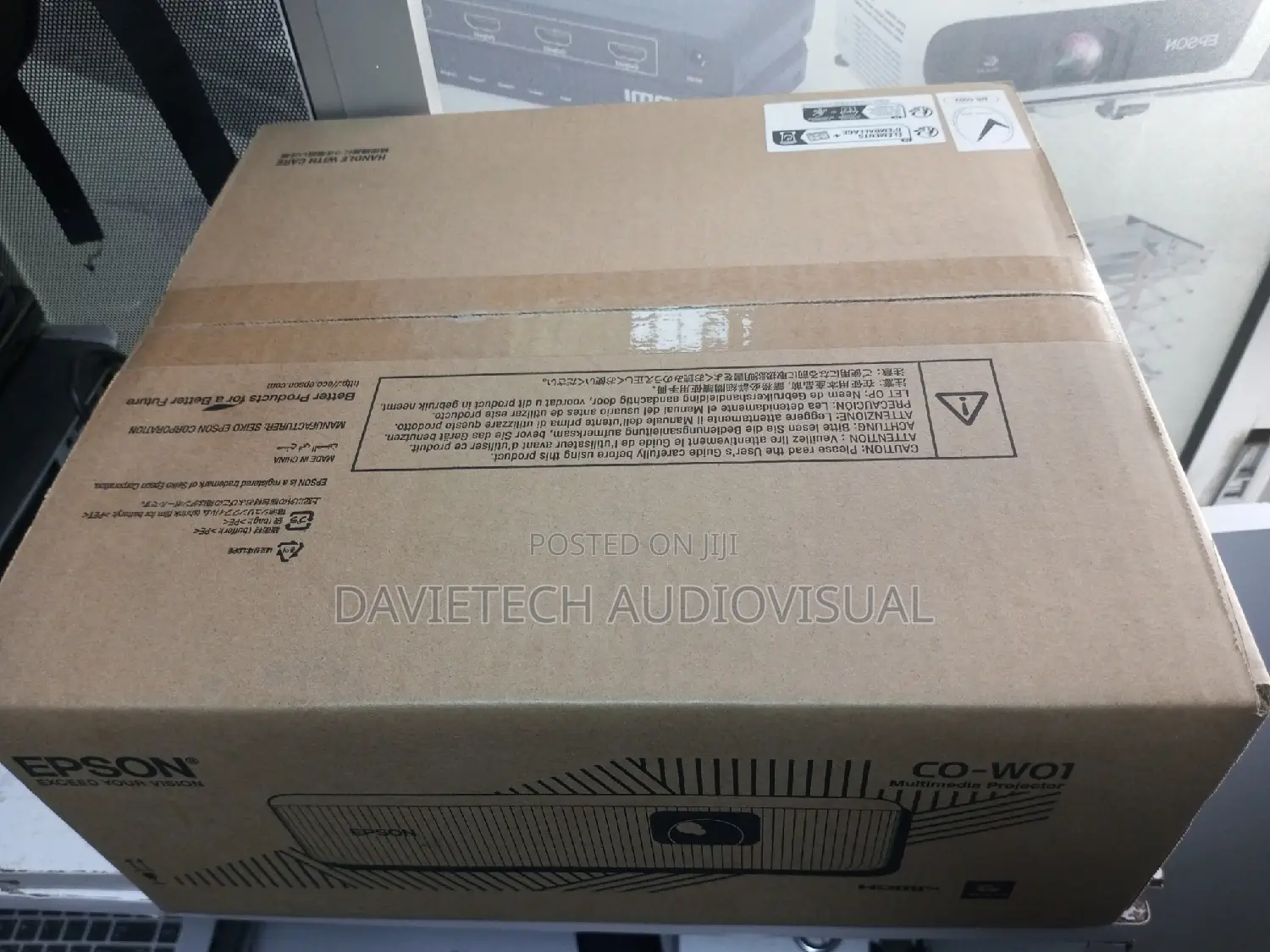 Epson Co-W01- , Wxga Resolution, 3000 Lumen Projector