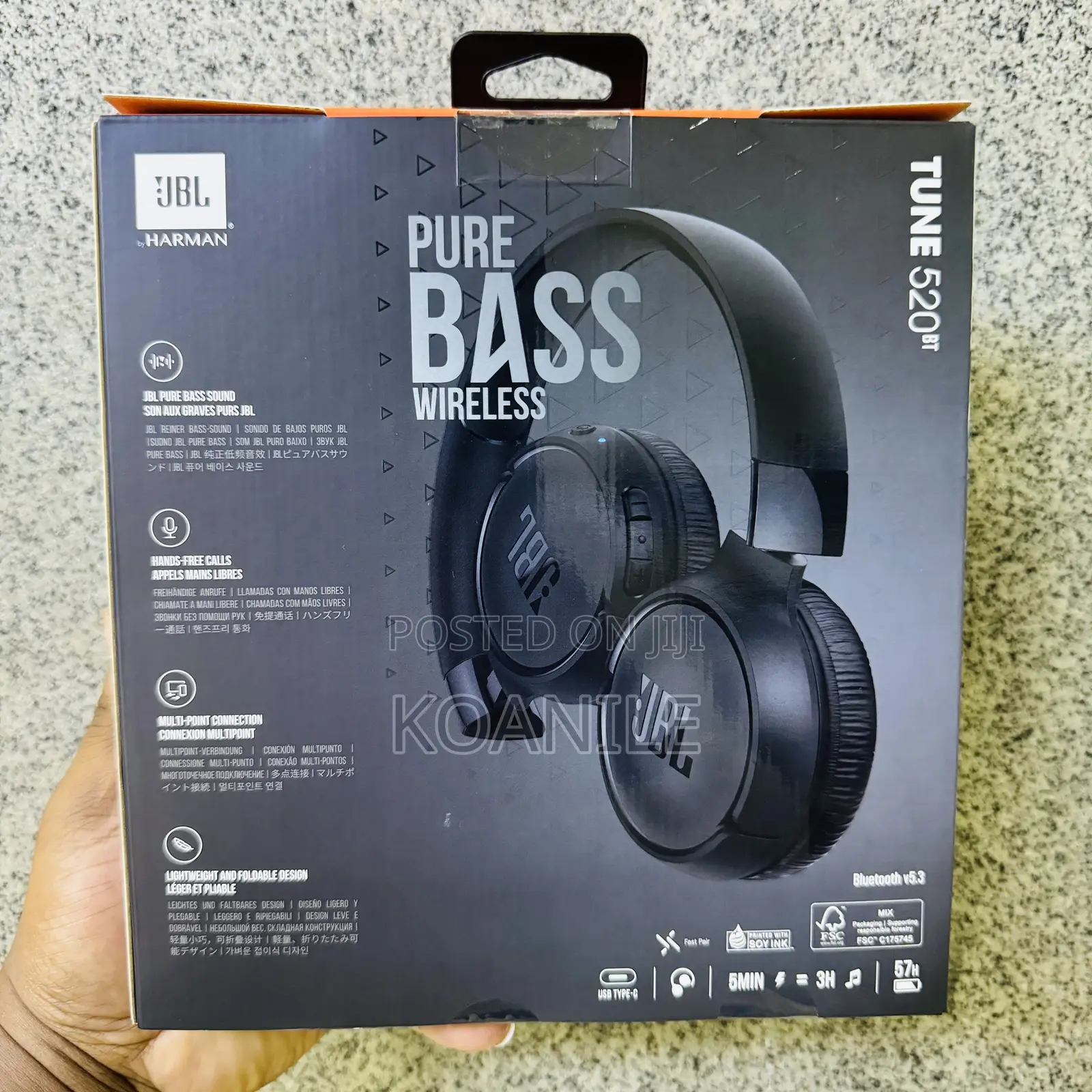 JBL Tune 520bt!! JBL Wireless on-Ear Headphones!!
