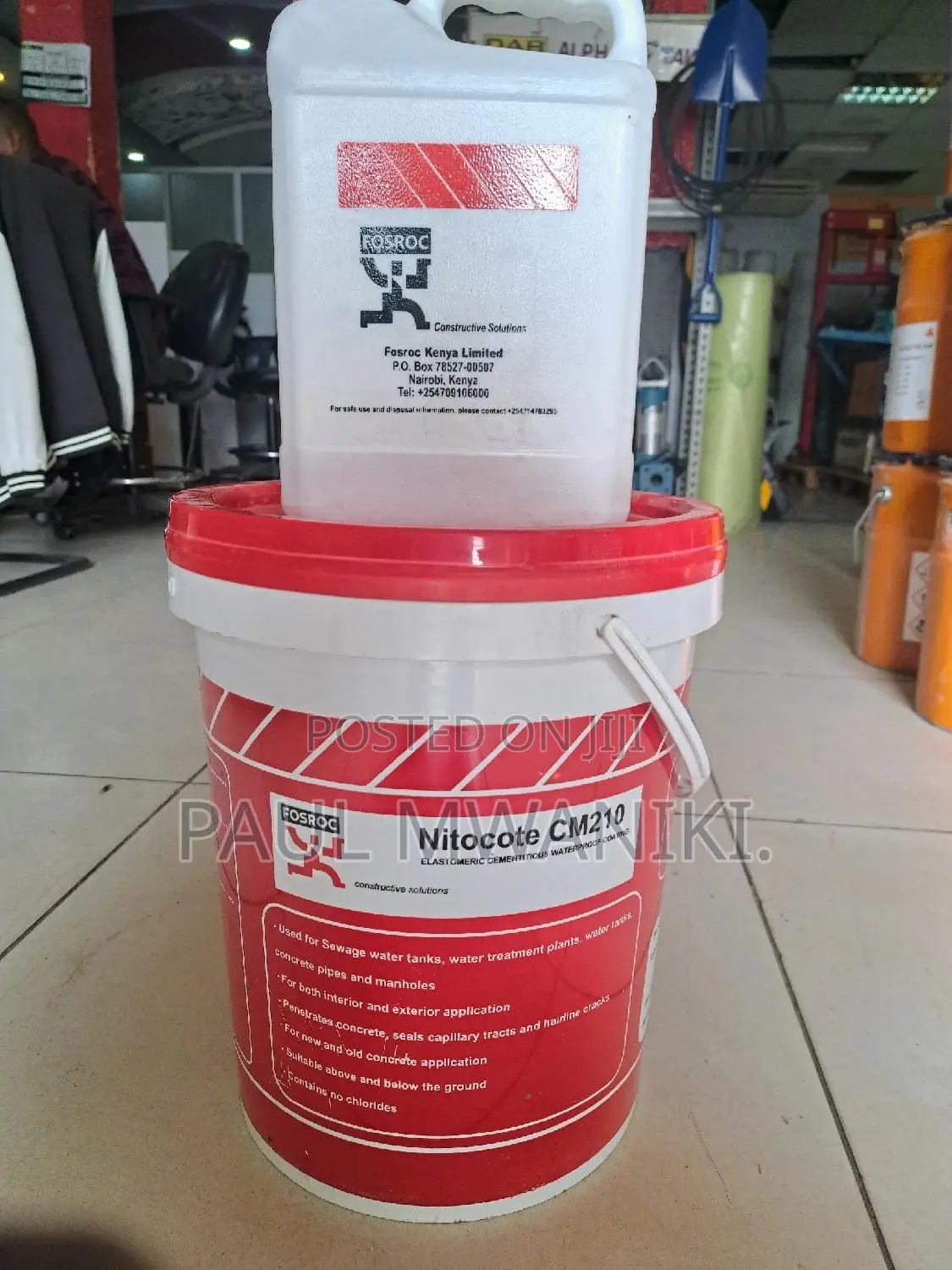 NITOCOTE CM210- Cementitious Waterproofing Coating