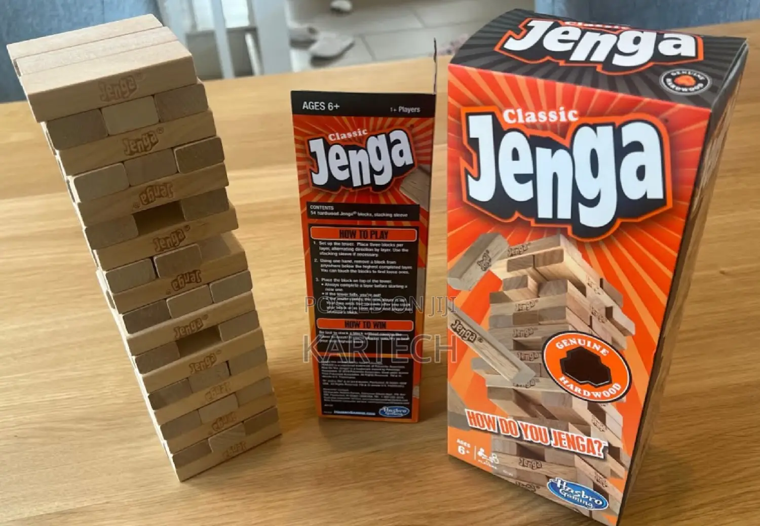 Jenga Blocks 54pcs