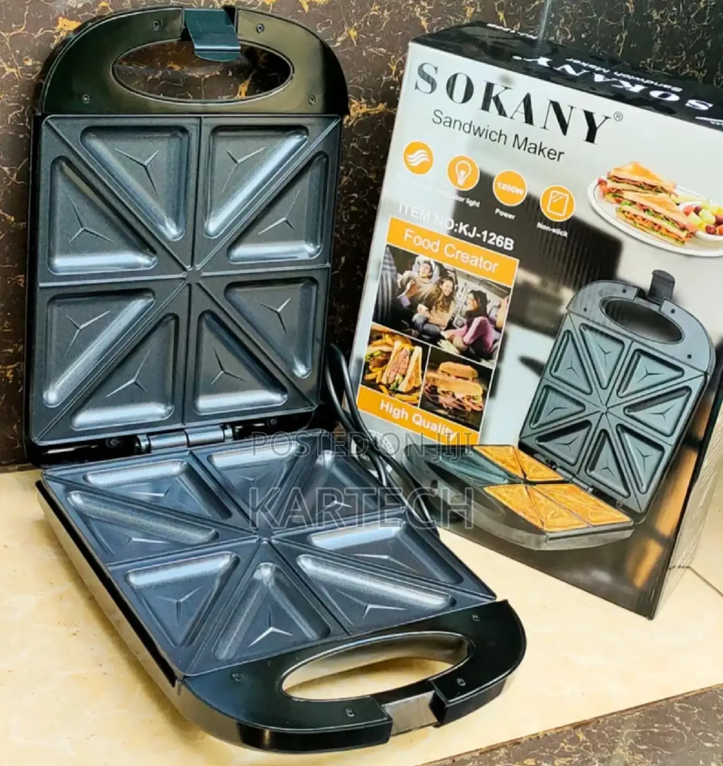 Sokany 4 Slice Sandwich Maker
