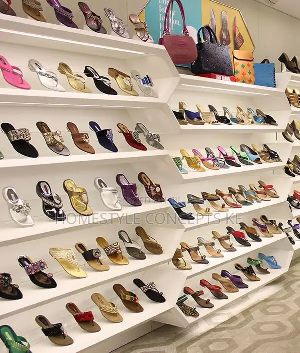 Shoe Shop Boutique Caps Belts Interior Design