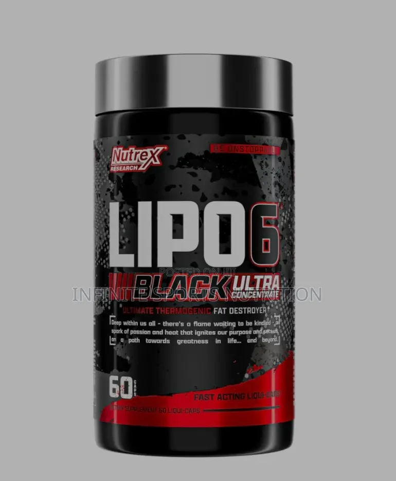Lipo6 Black (Fat Burner) 60caps