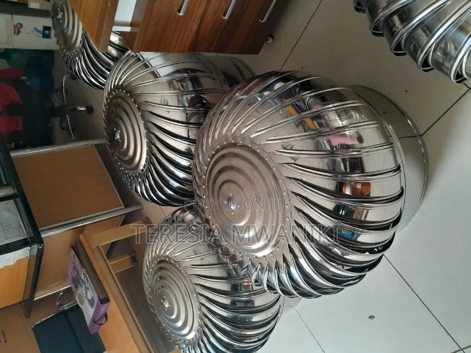 24" Cyclone/Turbine Roof Vent for Warehouse/Residential