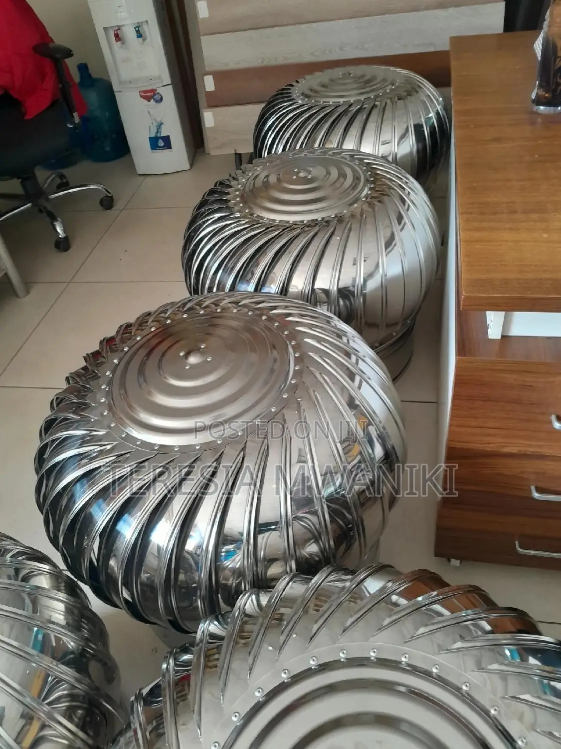 24" Cyclone/Turbine Roof Vent for Warehouse/Residential